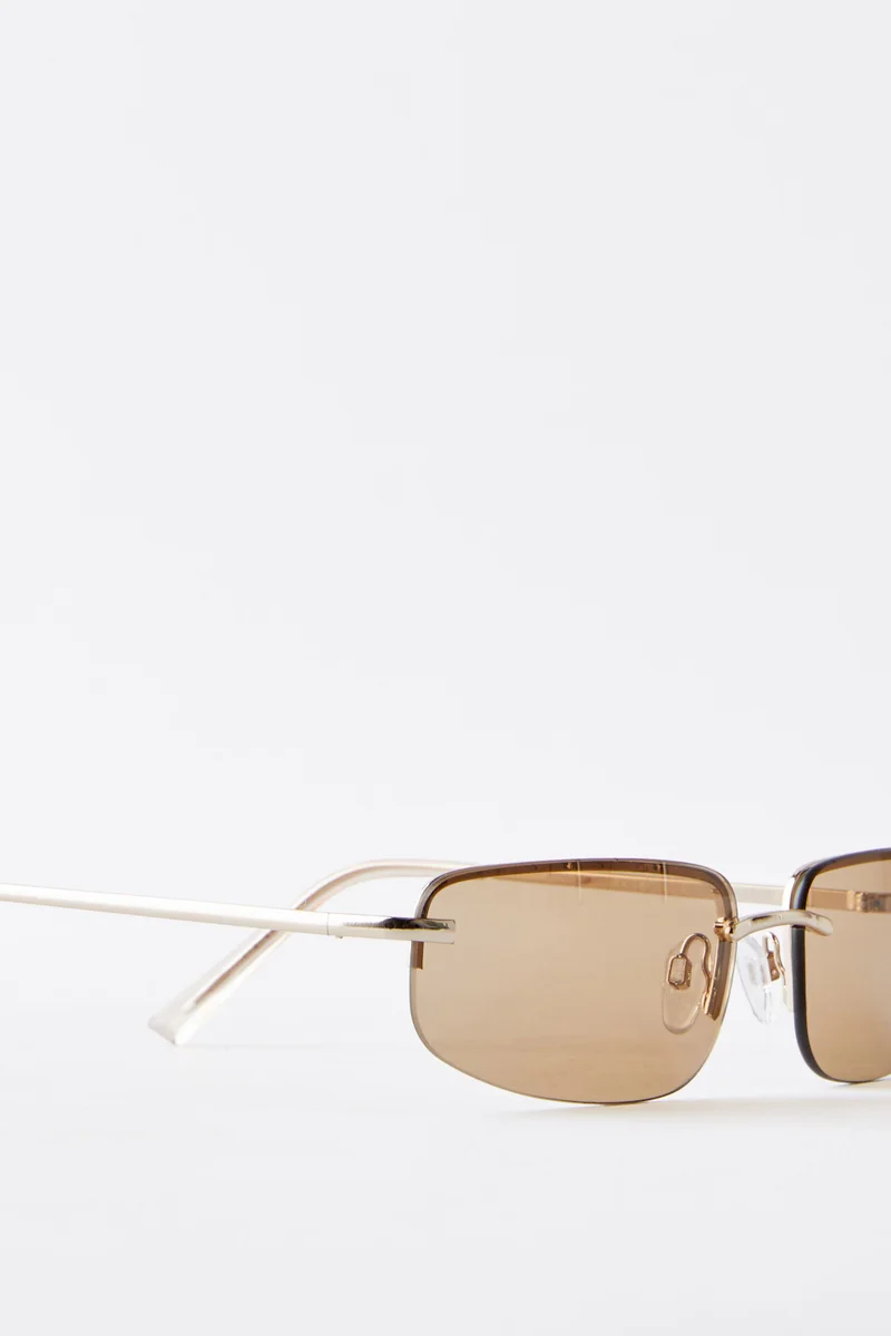 روبي Reece Rimless Metal Sunglasses